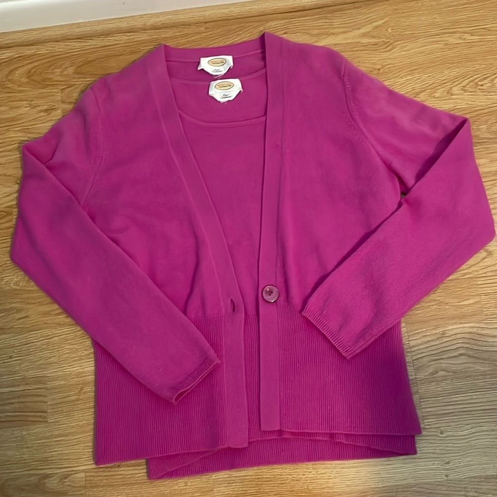 Vintage Talbots Cashmere Sweater Set